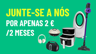 Oferta DECO PROteste: Poupe já! 2 meses por 2 € + 50% desconto